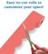 Carson Dellosa 65Ft of Salmon Pink Bulletin Board Borders, 1 Roll of Scalloped Trim for Rolling Whiteboard, Cork and Posterboard, Party, Spring Decorations, and Classroom Decor